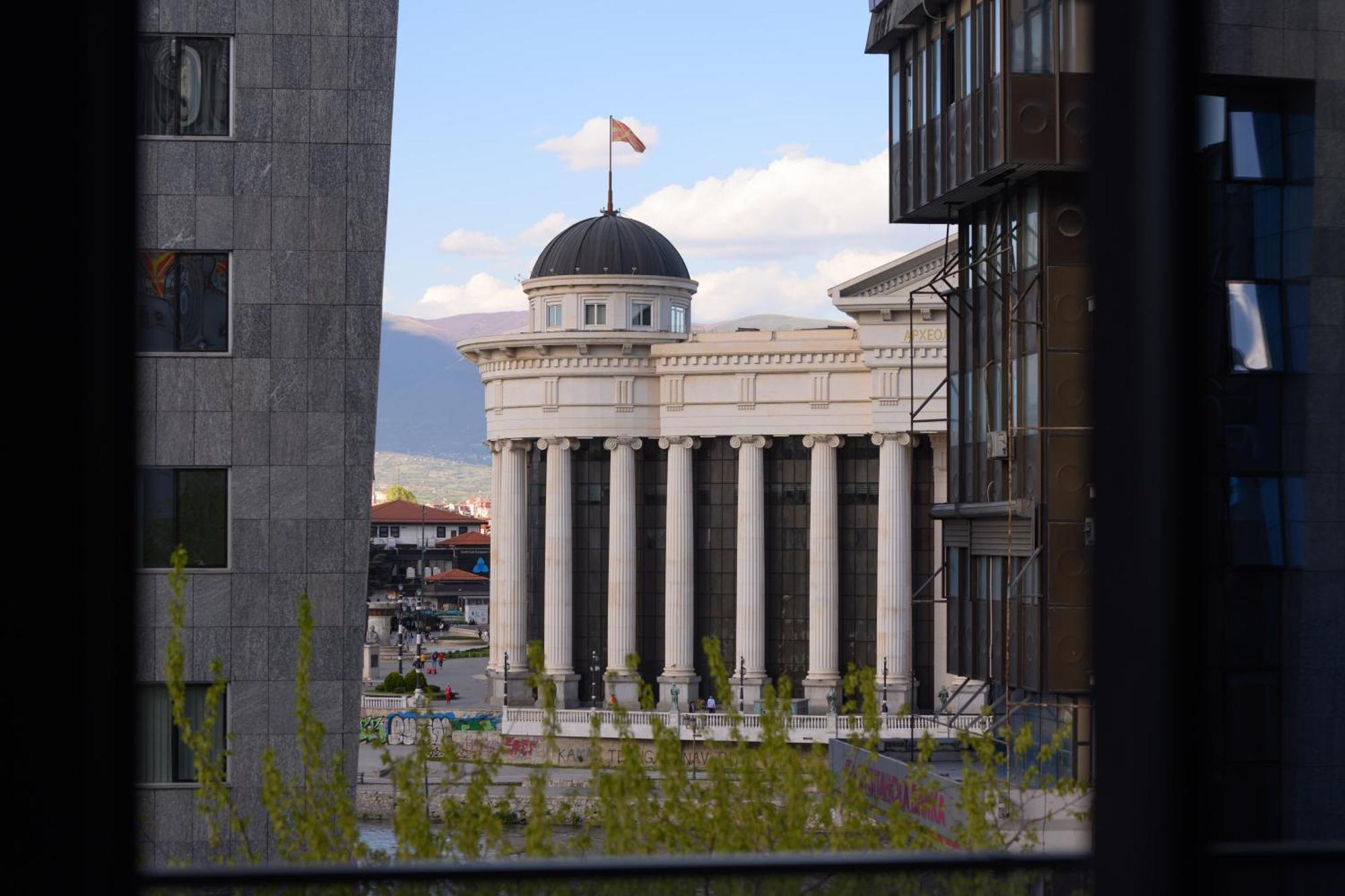 Hotel Macedonia Square Skopje Exteriér fotografie
